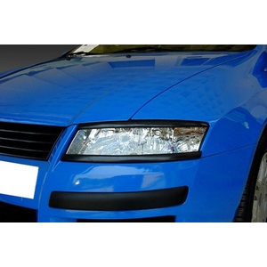 Вежди за фаровете за Fiat Stilo - черни