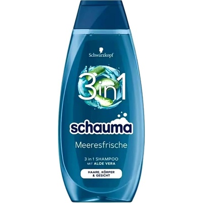 Schauma 3 in1 Meeresfrische šampón 400 ml