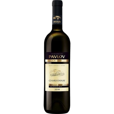 Chardonnay Vinařství Pavlov 2023 12,5% 0,75 l (holá láhev)