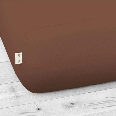 Darré Jersey prostěradlo new collection terakotové 120x220x2