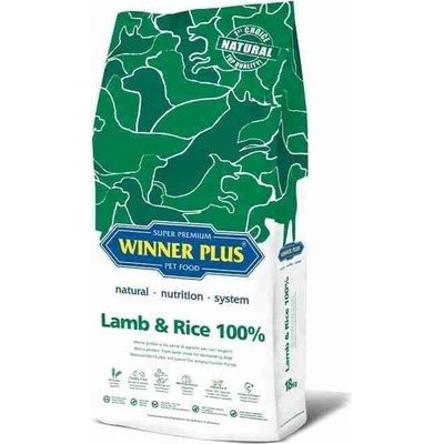 Winner Plus Lamb & Rice 100% 2 x 18 kg
