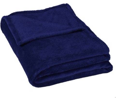 Brotex Detská micro deka tm. modra