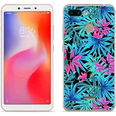 Pouzdro mmCase Gelové Xiaomi Redmi 6 - květiny 3