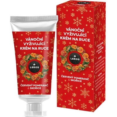 Leros vianočný vyživující krém na ruky 330 ml