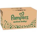 Pampers Бебешки пелени Pampers Active Baby - Размер 6, 13-18 kg, 128 броя (1100000231) - baby