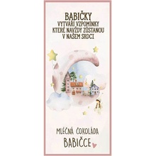 Bohemia Gifts Darčeková mliečna čokoláda - pre babičku 100 g