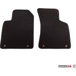 Petex Мокетни стелки Petex съвместими с Audi TT купе, кабрио 1999-2006 / 2 части/ черни / материя Style / захват B01Е4