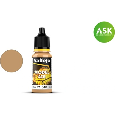 Vallejo Model Air 71348 USAF Tan 17 ml.