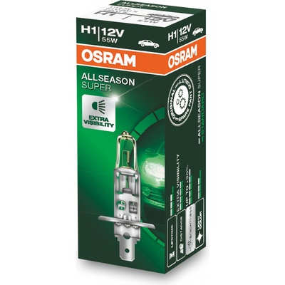 Osram Allseason Super H1 P14,5s 12V 55W 64150ALS