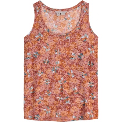 Royal Robbins Дамски потник с широка презрамка Royal Robbins Women's Featherweight Tank Tank top - Mahogany Marigold Pt - размер XL (916-6723-0415)