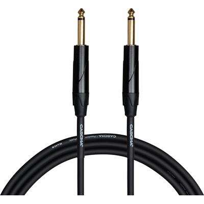 Cascha Advanced Line Guitar Cable Black 3 m Директен - Директен Инструментален кабел (CCA-G1BK3)