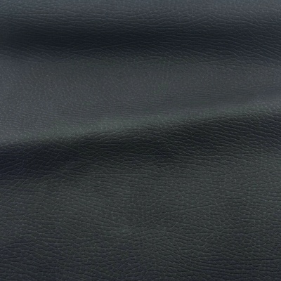 Ekokoža Largo Black, poťahová látka na podklade, hrubá, metráž
