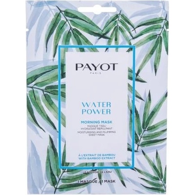 Payot Morning Masque Water Power Hydratačná výživná látková maska 19 ml