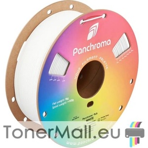 Polymaker PLA филамент Polymaker Panchroma Basic PLA, 1.75 mm, 1.0 kg, White - tonermall