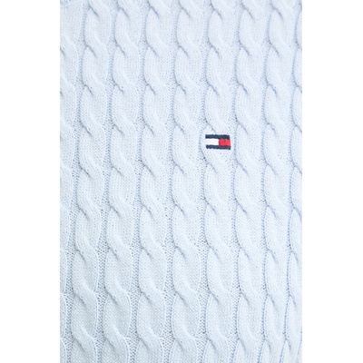 Tommy Hilfiger пуловер с къси ръкави дамски от памук (WW0WW41787)