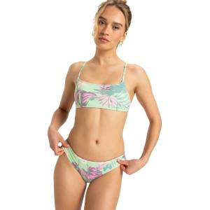 Roxy Into The Sun Bral Cheeky bikini - Green (Foam Green Coastal Breeze)