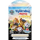 Vyškrabávacie vymaľovanky Labková patrola