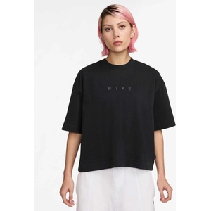 NIKE Тениска w nsw luxe ss tee boxy (hv4955-010)