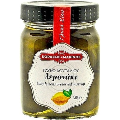 Malé citróny z Chiosu v sirupu Korakis Marinos 450 g