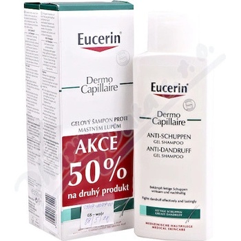 Eucerin Dermocapillaire šampón na suché lupiny 250 ml