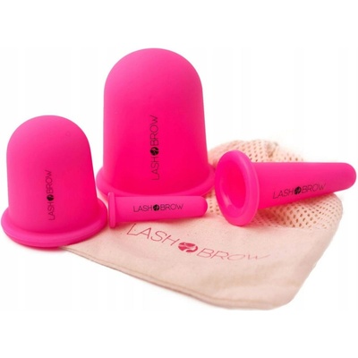 Lash Brow Silicone Cup sada masážních pomůcek