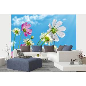 DIMEX ART Самозалепваща се флизелинова фототапета цъфтящо небе 375 x 250 см