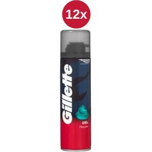 Gillette Гел за бръснене Gillette 12x200 мл Regular