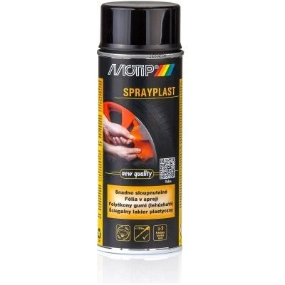 Motip sprayplast 400 ml černý pololesklý
