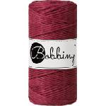 Bobbiny Macrame Cord 3 mm 100 m Wine Red юта (MS-E097)