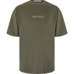 Jack Wills Мъжка тениска Jack Wills Jacquard T-Shirt Mens - Leaf