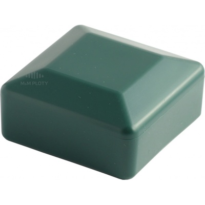 Čepička PVC 70x70 mm, zelená