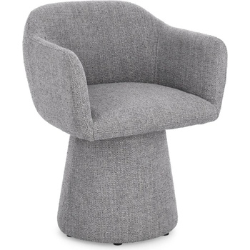 Bizzotto Въртящ стол Bizzotto, Lottie, тъмносив (0734388)