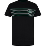 Team Тениска Team Celtic Retro T-Shirt Adults - Black