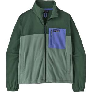 Patagonia Дамско поларено яке Patagonia Women's Micro D Patch Pocket Jacket Fleece jacket - Cover Green (105-7984-0112)