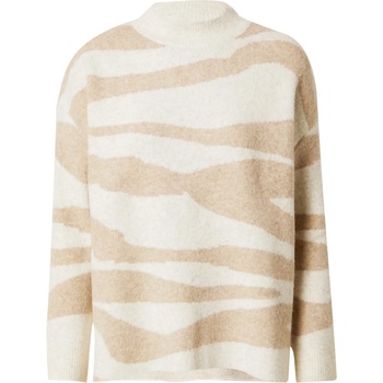 Designers Society Пуловер 'EVERENIA' бежово, бяло, размер L
