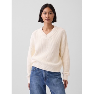 GAP Oversize памучен суитшърт GAP GAP | Bezhov | ЖЕНИ | S