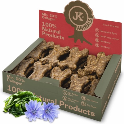 JK ANIMALS Kosť Natural s kelpom 27 ks 10 cm 650 g