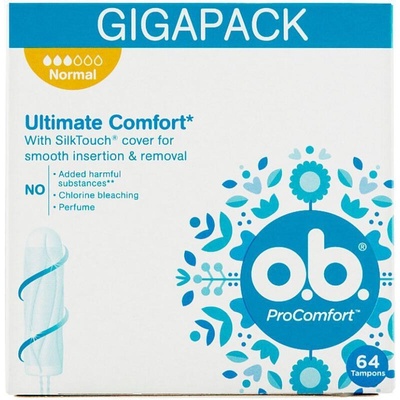 O.B. hygienický tampon Pro Comfort Normal 64 ks