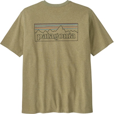 Patagonia Мъжка тениска Patagonia P-6 Logo Responsibili-Tee T-shirt - P-6 Outline: Gumtree Green - размер XS (016-7143-4111)