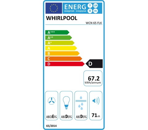 WHIRLPOOL WCN65FLK