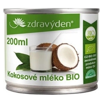 Zdravýden Bio Kokosové mléko 400 ml – Zbozi.Blesk.cz