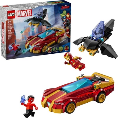 LEGO® Marvel 76310 Iron Manovo auto a Black Panther vs. Red Hulk