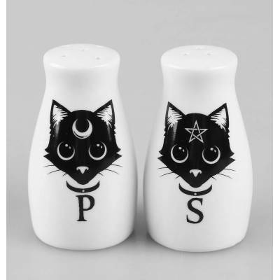 Комплект (сол и черен пипер) ALCHEMY GOTHIC - Cats - MRSP3