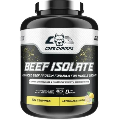 Core Champs Beef Isolate Clear | 0 Sugar ~ 0 Fat ~ 88% Advanced Beef Protein [1800 грама] Лимонада