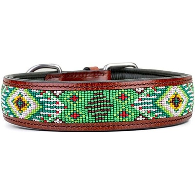 Kay-line kožený obojok Aztec