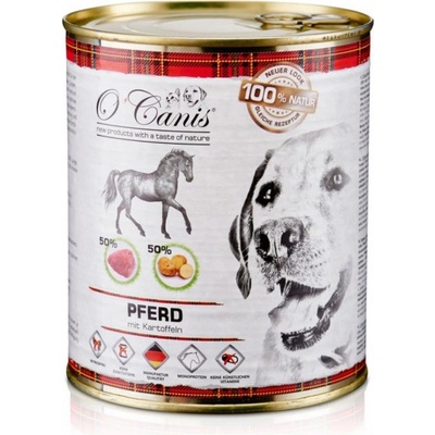 O'Canis Adult Koňské se zeleninou a lněným semínkem 800 g