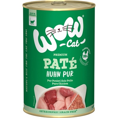 WOW Cat Adult kuracie a losos 12 x 400 g