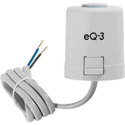 eQ-3 Термоелектрическа задвижка 230V NC Нормално затворена (151054A0)
