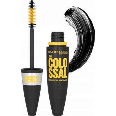 Maybelline Colossal Longwear 36h Mascara vodoodolná maskara 01 Black 10 ml