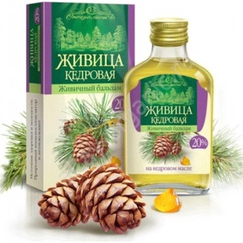 Extra Virgin Altajský Cedrový olej s 5% pryskyřicí 0,1 l